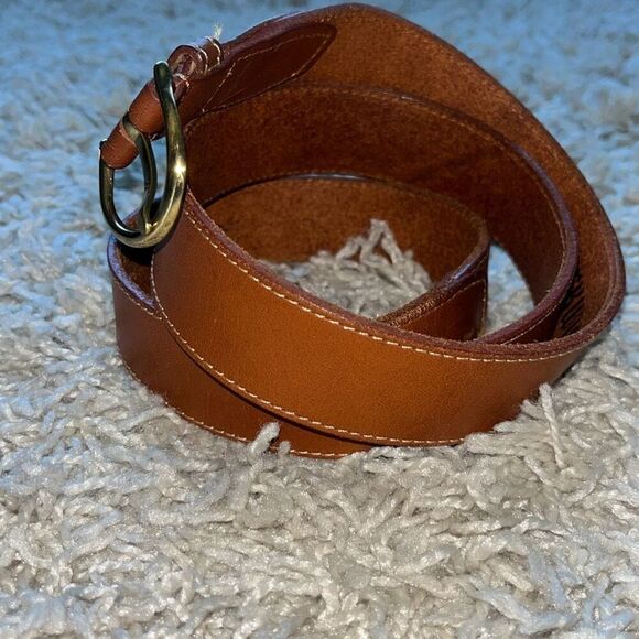 Vintage Pickwick Genuine English Saddle Hide Belt solid Brass Buckle 40 main image 13